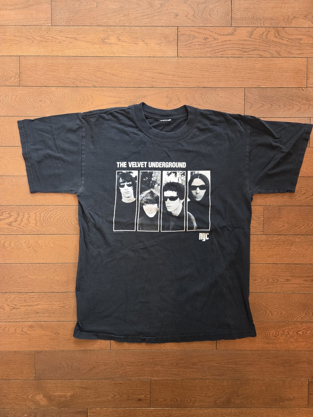 Vintage Y2K The Velvet Underground Black Graphic Band T-Shirt